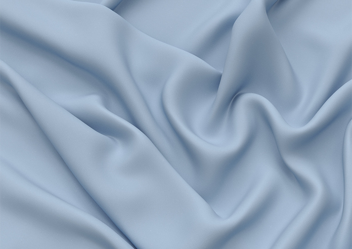 Menton, Tranquil Blue - Motorised Roman Blind - Image 4